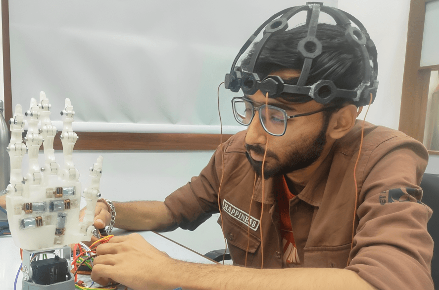 BCI-Controlled Prosthetic Arm